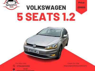 2020 Volkswagen Golf Estate 1.2 TSI Automatic – 43,000 miles
