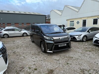 Used 2018 Toyota Vellfire Hybrid – Premium 7-Seater MPV – ULEZ Free – Manchester