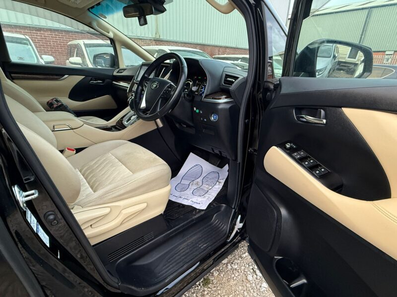 2018 Toyota Alphard 2.5L Hybrid – Automatic – Low Mileage – Black | For Sale in Manchester