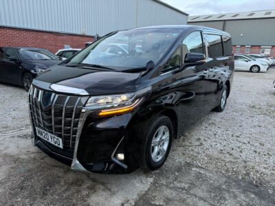 2020 Toyota Alphard 2.5 Hybrid – 8 Seater Luxury MPV – New Facelift – Low Mileage – Manchester UK