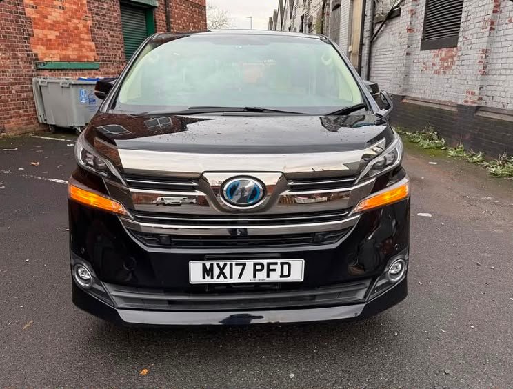 2017 Toyota Vellfire 2.5 Hybrid E-Four 4WD Automatic – Used Hybrid Car for Sale in Manchester