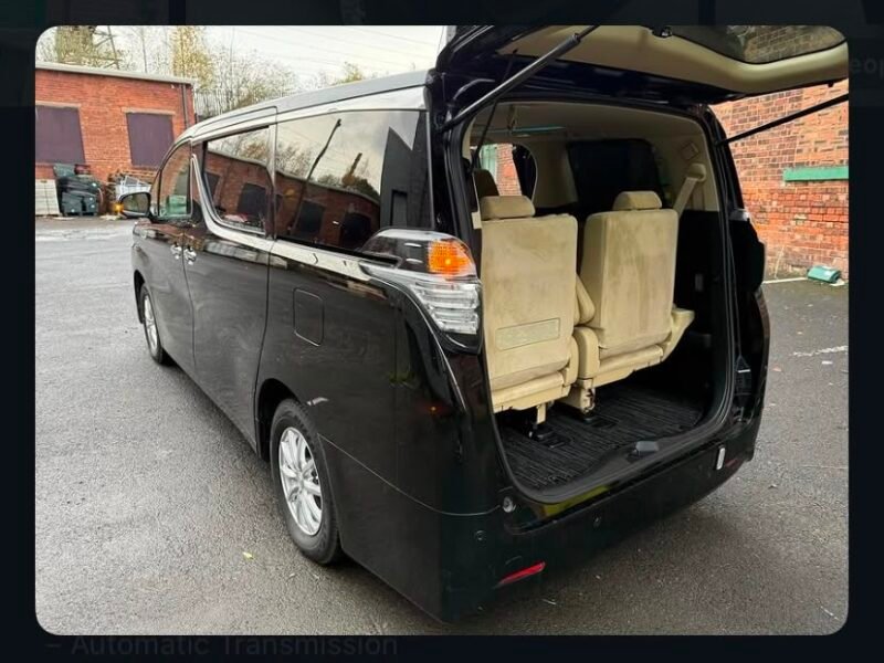 2017 Toyota Vellfire 2.5 Hybrid E-Four 4WD Automatic – Used Hybrid Car for Sale in Manchester