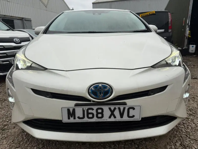 2019 Toyota Prius 1.8 Hybrid Automatic – White, ULEZ Compliant Manchester UK