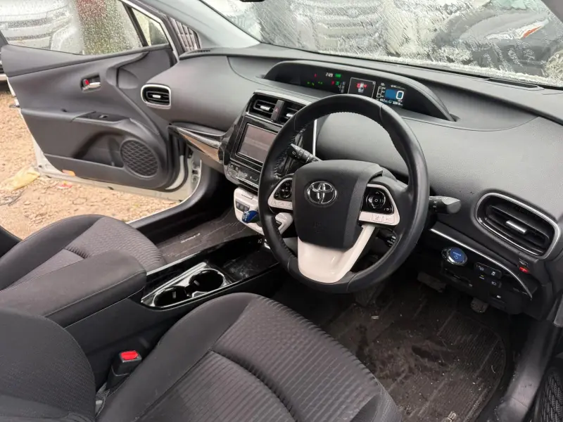 2019 Toyota Prius 1.8 Hybrid Automatic – White, ULEZ Compliant Manchester UK